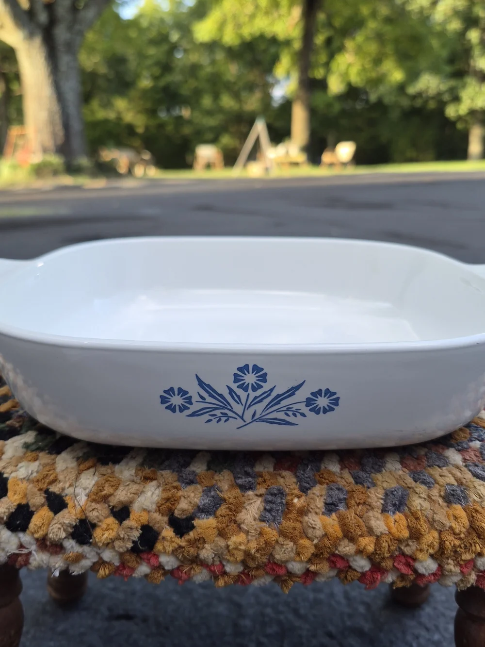 Corning Ware Blue Cornflower 10 Inch Casserole Dish P-10-B